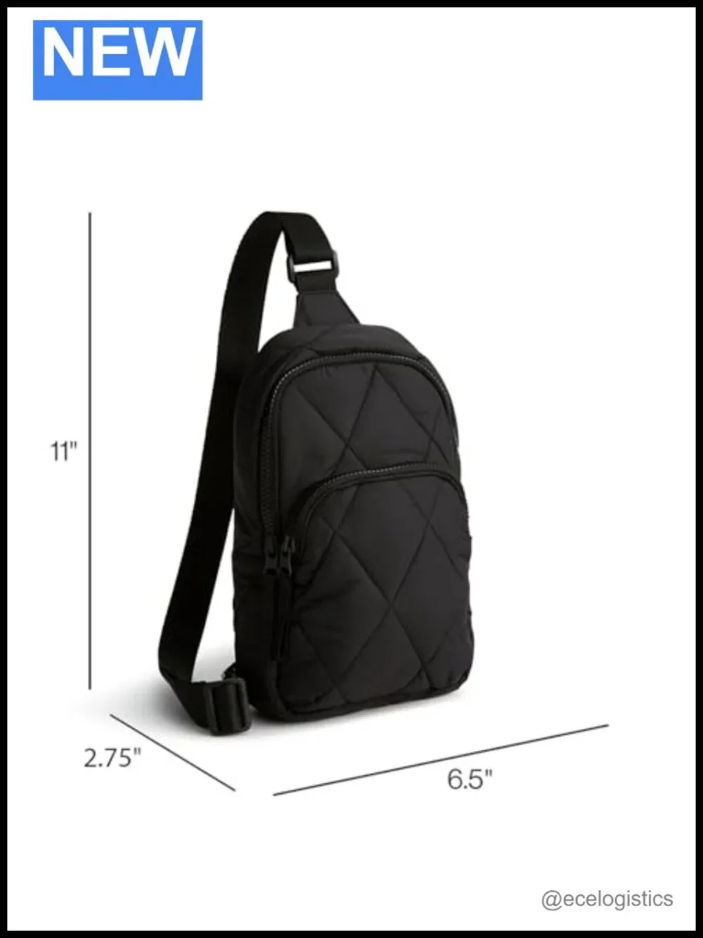 Featherweight Lorman Sling Backpack, Lightweight Water Resistant Nylon,